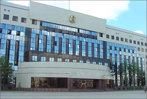 kazakistan hükümet binası