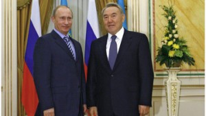 nazarbayev ve putin