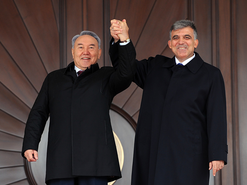 nazarbayev ve gül