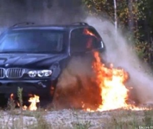 jeep kundaklandı