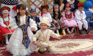 kazak çocukları