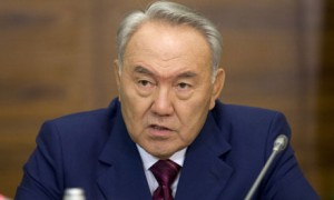 Nursultan Nazarbayev, president of Kazakhstan.
